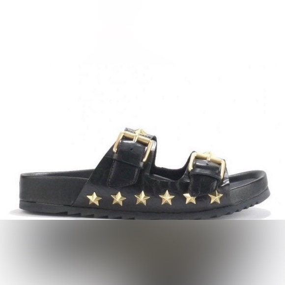 LOOKING TO BUY Ash Star Studded Leather Sandals 10-11 - Picture 2 of 2